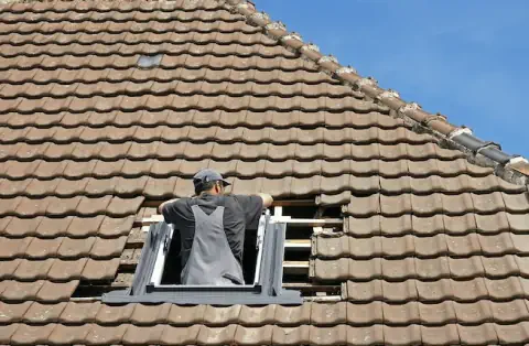 Pose de velux - Corbère